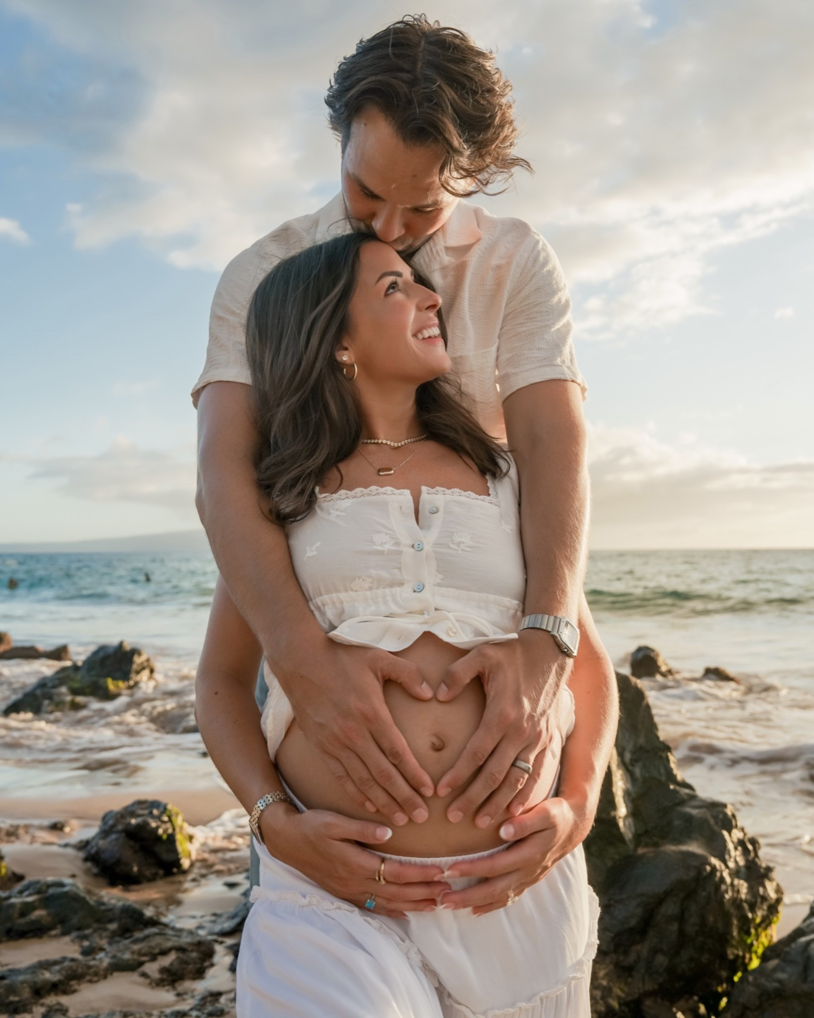 Maternity style, pregnancy style, maternity outfit ideas, pregnancy outfit ideas, bump style, maternity photoshoot, beach maternity photos, maternity photo inspiration, pregnancy announcement, baby announcement, summer maternity outfits, white maternity outfit, babymoon outfits, Maui maternity photos, Hawaii maternity photos

#LTKBump #LTKTravel #LTKootd