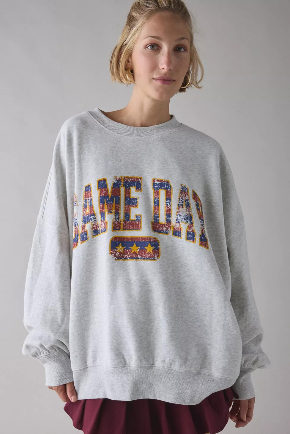 Out From Under Game Day Collegiate Graphic Crew Neck Sweatshirt | Urban Outfitters (US and RoW)