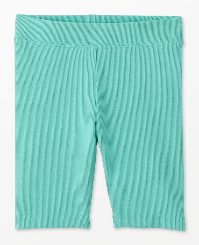 Ribbed Bike Shorts | Hanna Andersson