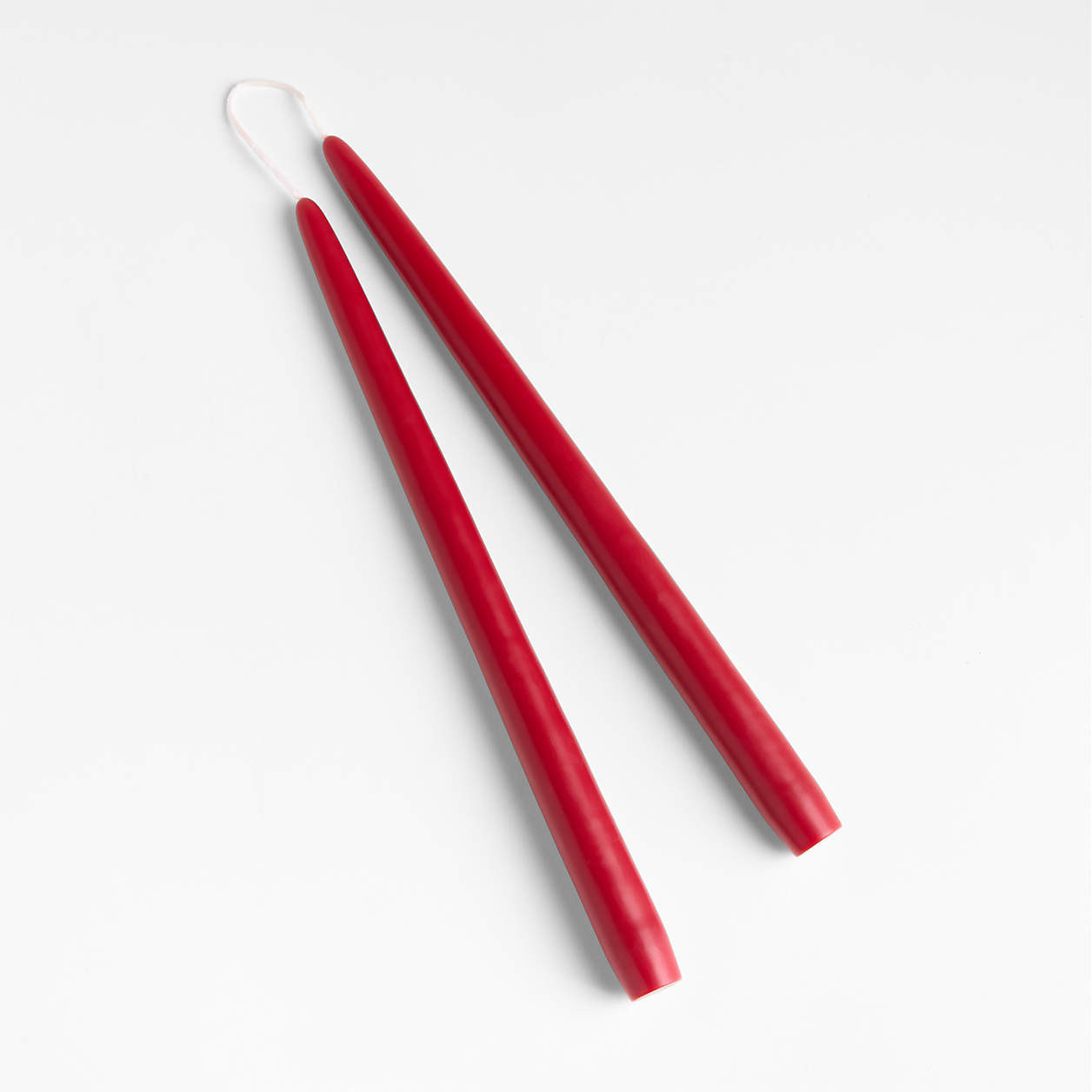 12" Peony Dipped Taper Candles, Set of 2 by Laura Kim + Reviews | Crate & Barrel | Crate & Barrel