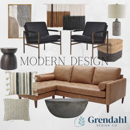 Modern home design.  Sofa.  Leather. Black. Amazon sale. Living room.  Family room. Art work. Side chairs  

#LTKhome #LTKFind