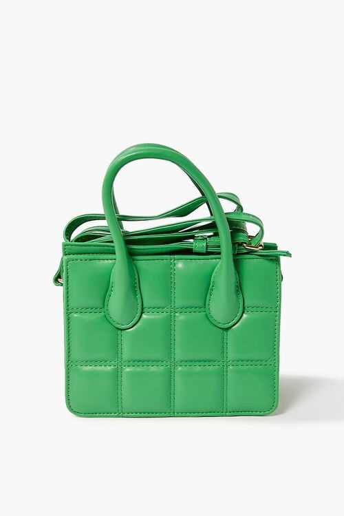 Quilted Faux Leather Crossbody Bag | Forever 21 (US)