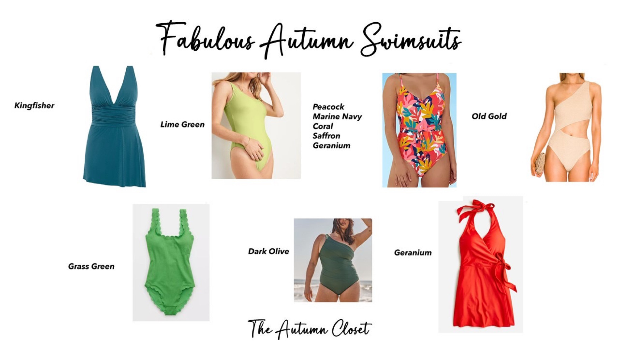 Shop beautiful Autumn swimsuits for all body types!

#LTKfit #LTKSeasonal #LTKswim