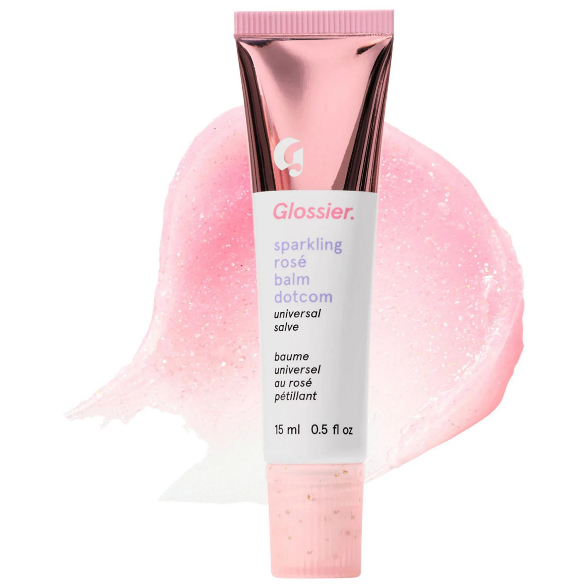 Glossier Balm Dotcom Lip Balm and Skin Salve - Sparkling Rose | Kohl's