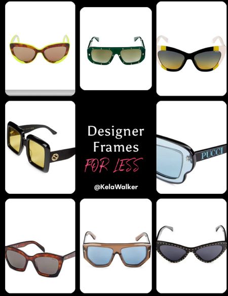 Longer days. Warmer temperatures. Tis the season to throw shade in all the best ways. Check out these designer sunglasses, all on sale and priced for less. 

#LTKstyletip #LTKfindsunder100 #LTKsalealert