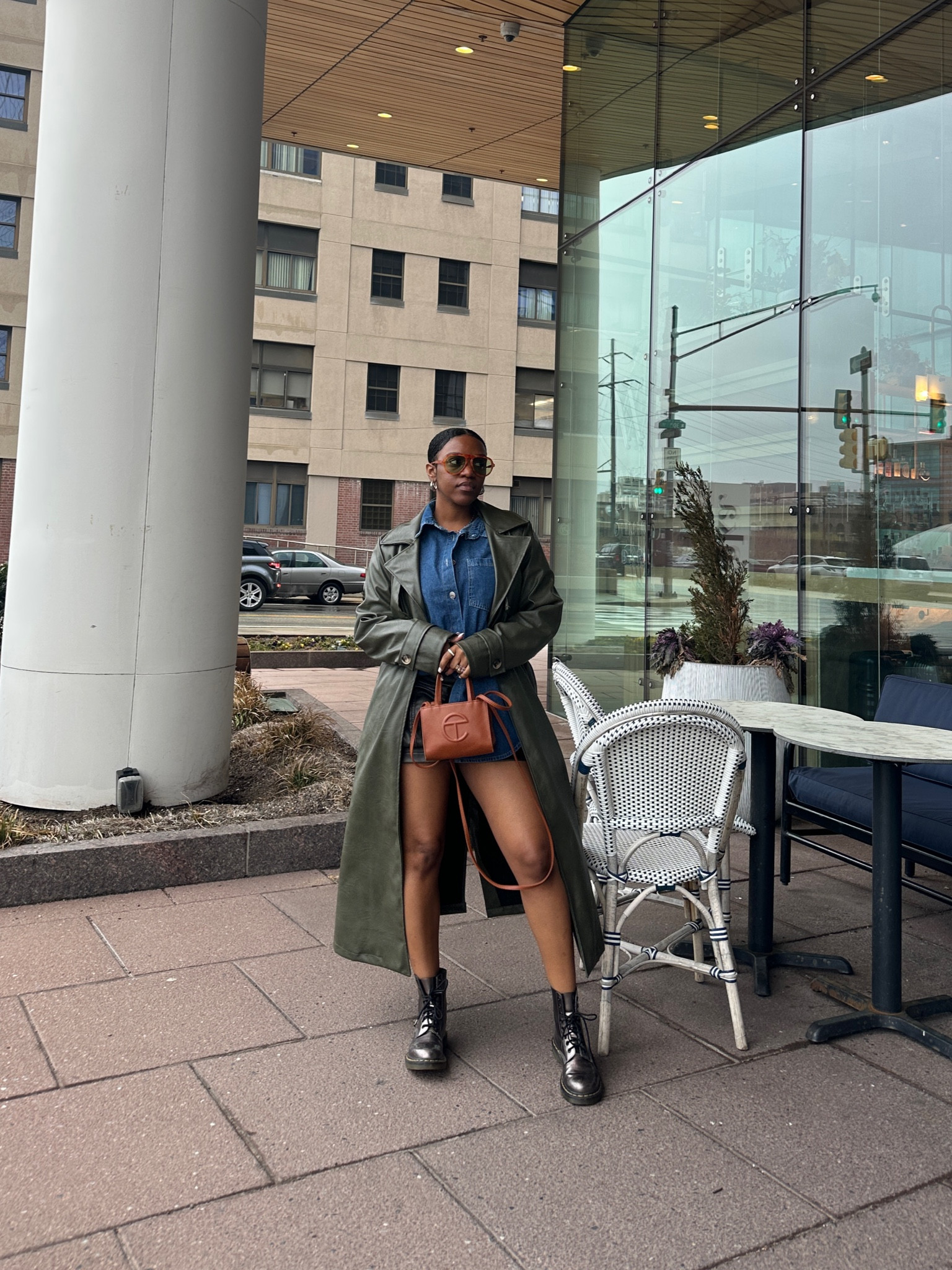 My favorite trench coat lately✨ 

#LTKSeasonal #LTKfindsunder100 #LTKsalealert