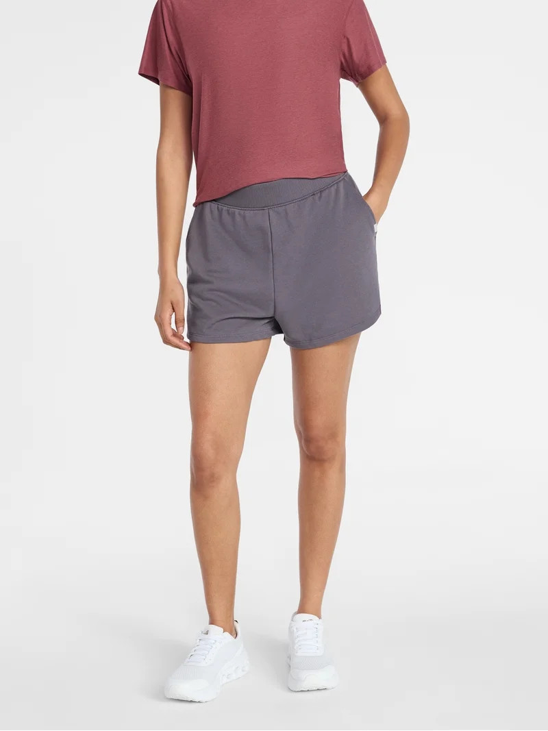 Athletic Works Women's French Terry Shorts, Sizes XS-XXXL | Walmart (US)