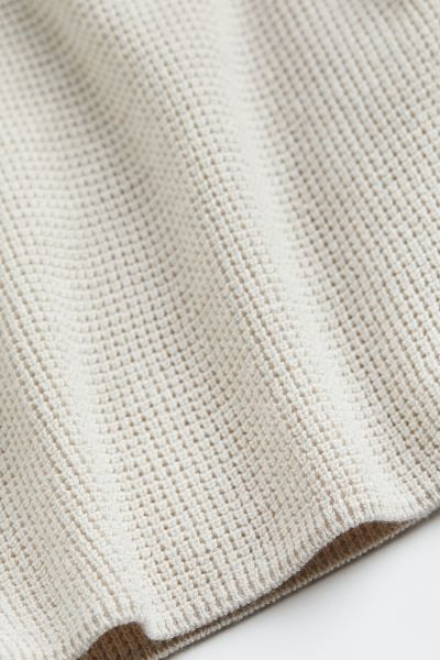 Waffle-knit Wide-leg Pants | H&M (US + CA)