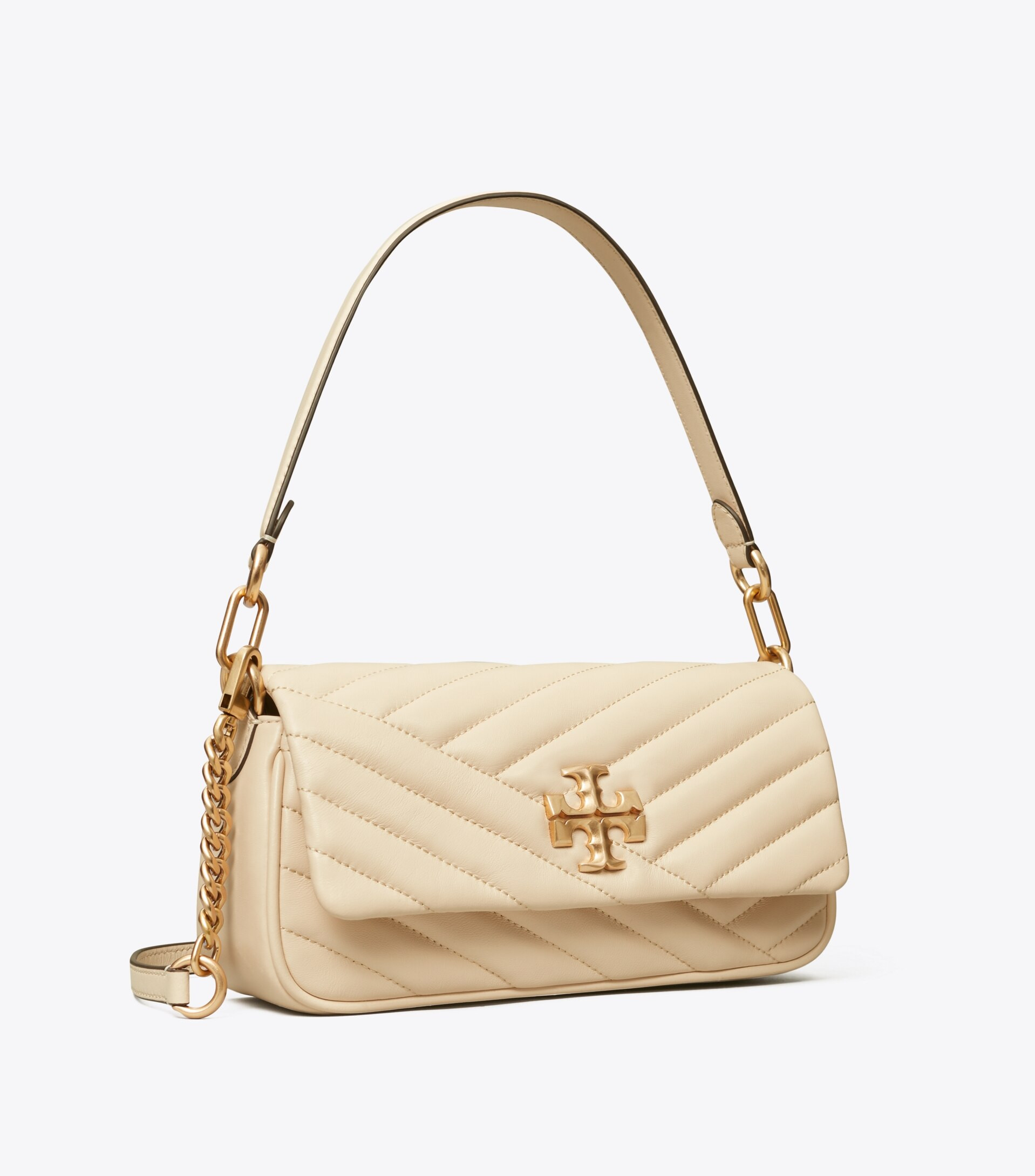 Kira Chevron Small Flap Shoulder Bag | Tory Burch (US)