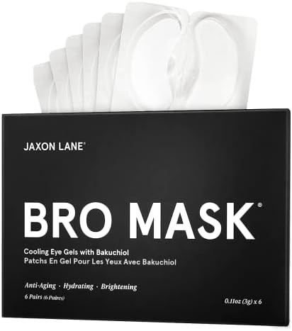 BRO MASK Under Eye Gel Pads: Cooling Eye Patches for Dark Circles and Puffiness | Anti Aging Hydr... | Amazon (US)