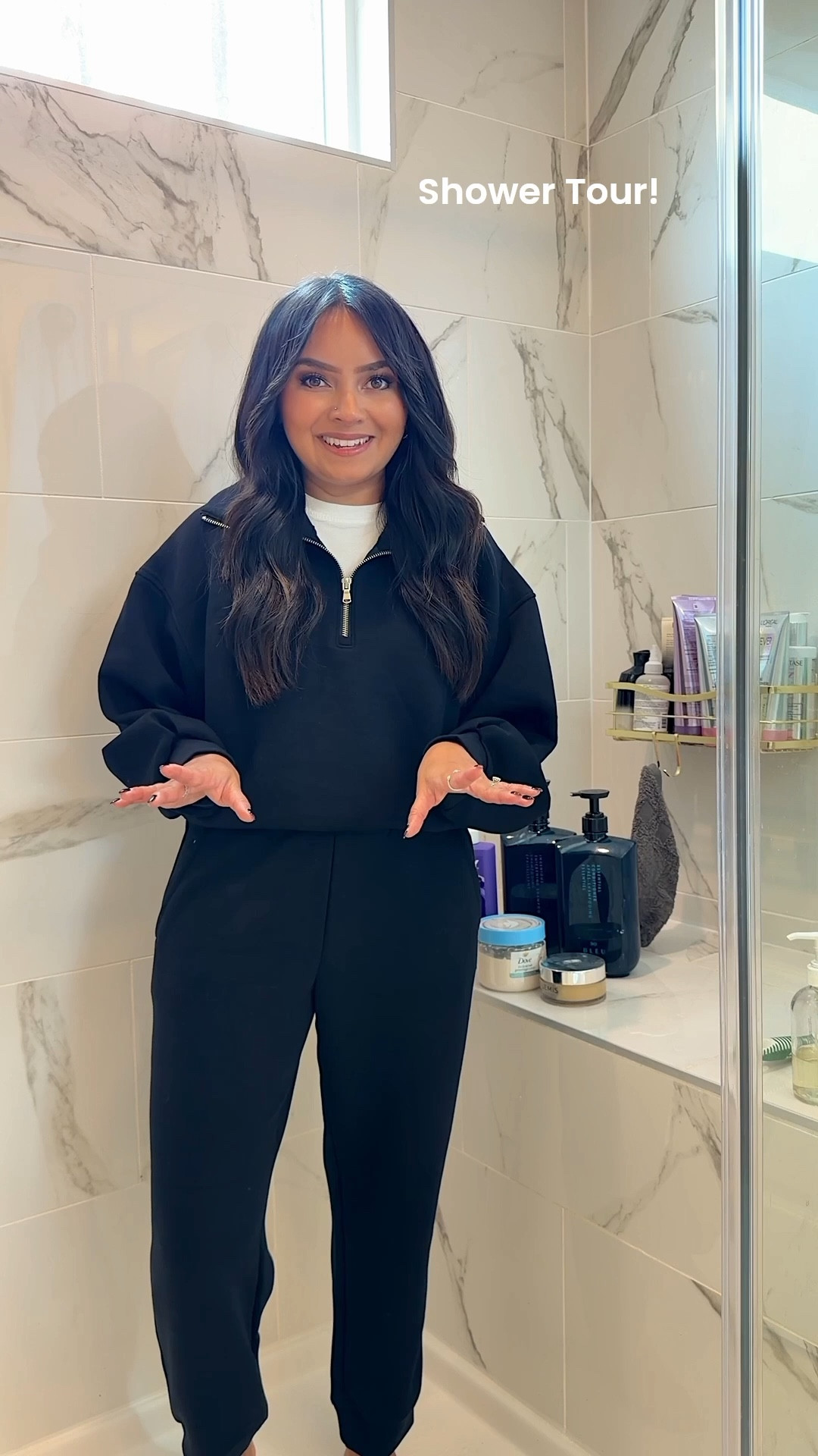 Products I use in the shower!

Black pullover size xs petite TTS
Black joggers size small petite TTS 
Sneakers size 6 TTS 

#LTKHoliday #LTKPetite #LTKGiftGuide