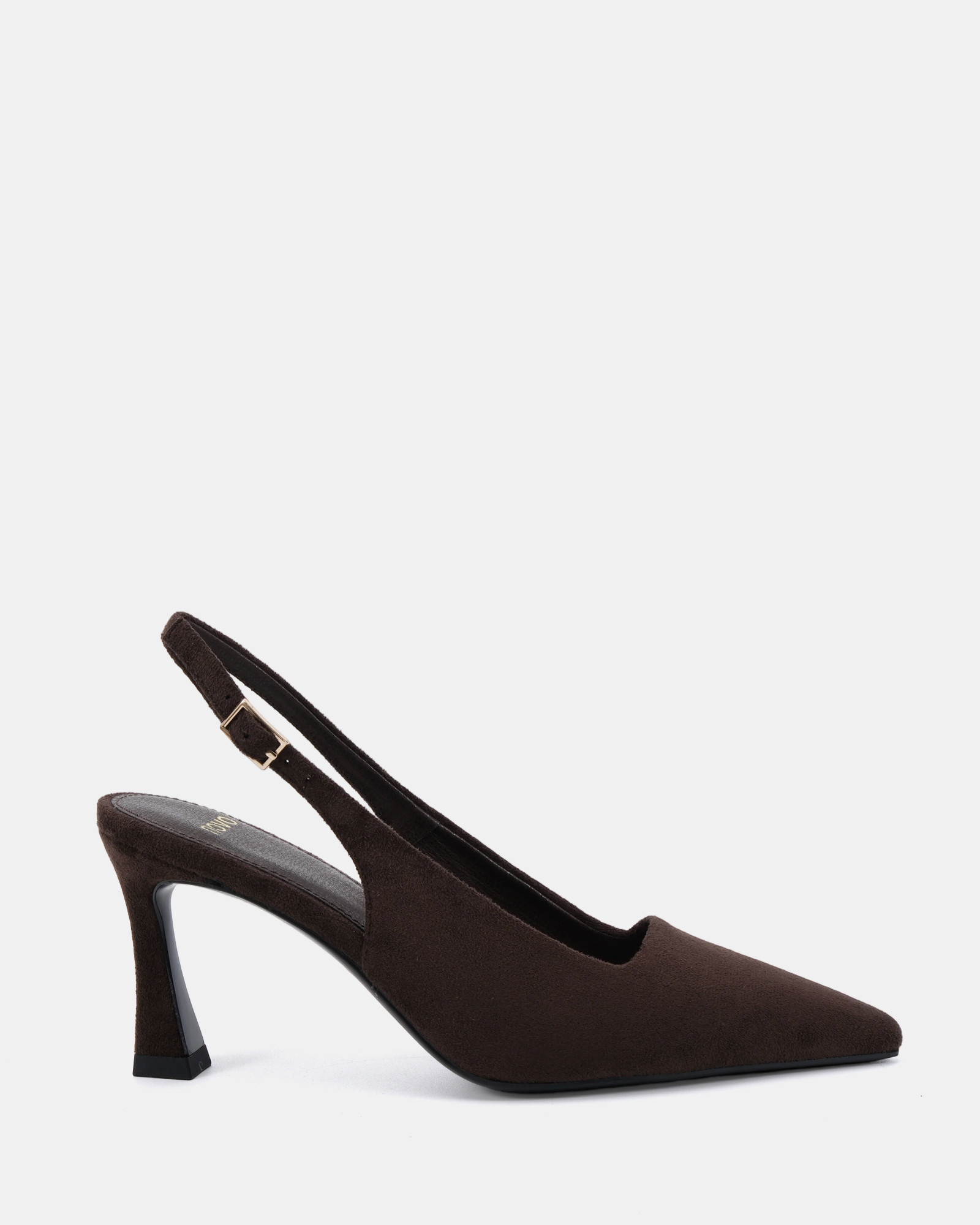 IYLAH ESPRESSO SUEDE High Heels | Novo Shoes