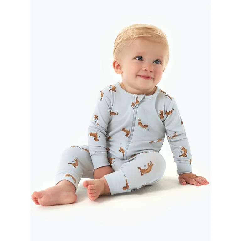 Modern Moments by Gerber Gender Neutral Super Soft Coverall, Sizes Newborn - 12 Months | Walmart (US)