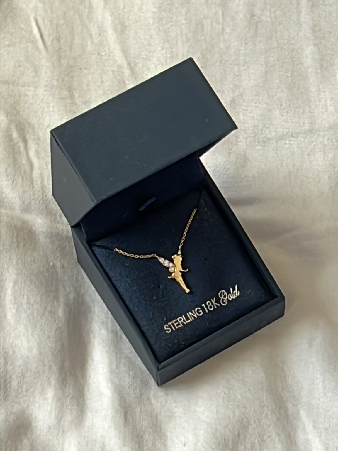 Picked up the cutest Tinkerbell necklace by Crislu while on my last Disney cruise 🚢✨🧚‍♀️ I adore it so much and it’s available in gold and silver on shop disney! 

Ig: @jkyinthesky & @jillianybarra

#disney #disneystyle #disneyjewelry #tinkerbell #crislu #crislujewelry #disneymagic #disneycruise #disneysouvenir 
 

#LTKstyletip #LTKtravel #LTKFind