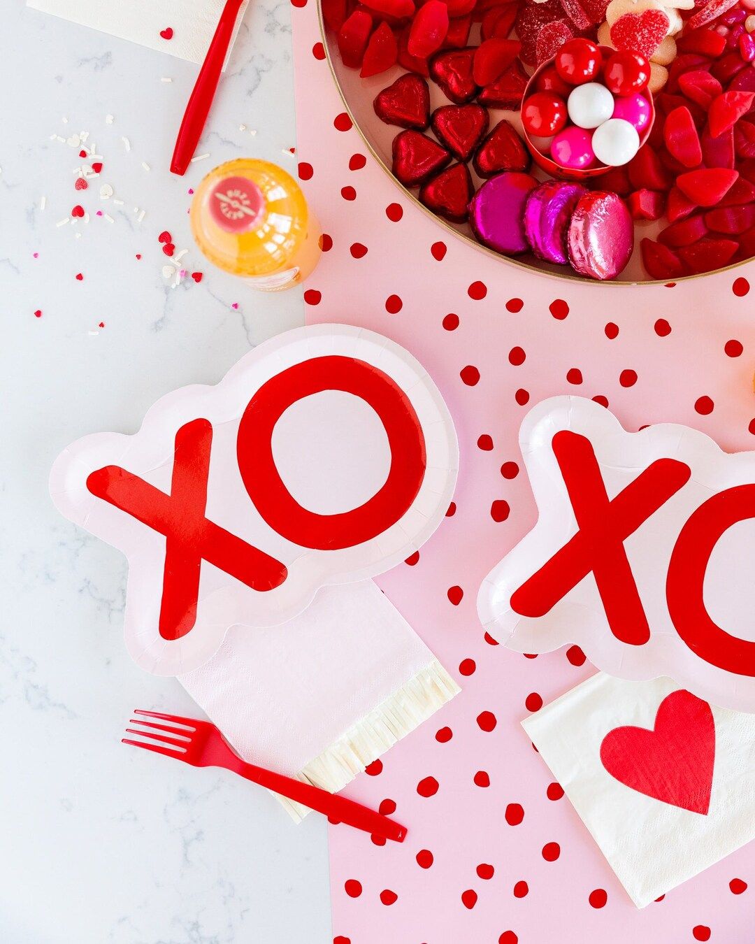 XO Shaped Plates for Valentines Day  Valentine's Day - Etsy | Etsy (US)