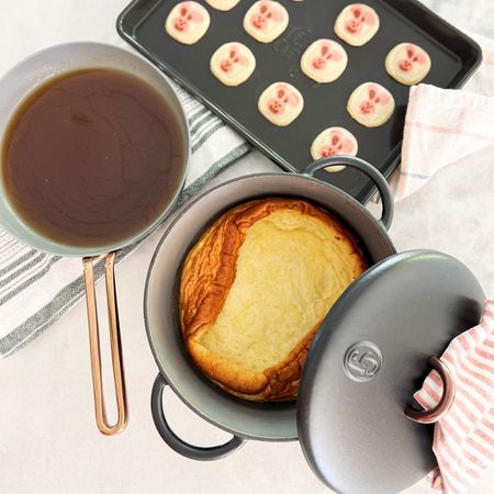When the starting lineup includes these 3 from Great Jones, there is nothing that you can’t do 🫶🏻 I love when all my cooking and baking is made easy with great cookware/bakeware. Great Jones does just that with their products. The nonstick coating on the Little Sheets makes them easy to clean. The cast iron Dutch Baby is the perfect size for a ‘smaller batch’, cooking things up quickly and uniformly. Lastly, the Small Fry nonstick frying pan is made with a nontoxic ceramic coating that keeps food from sticking 🙌🏼 Can’t forget to mention about this handle- welded handle so no worry about food inside the pan getting stuck in rivets/screws. 

Head over to Great Jones to fall in love with their amazing and beautiful products! 

#LTKwedding #LTKparties #LTKhome
