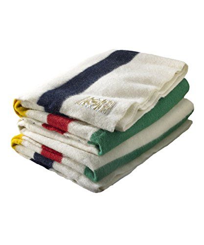 Hudson Bay 6 Point Blanket, Natural with Multi Stripes | Amazon (US)