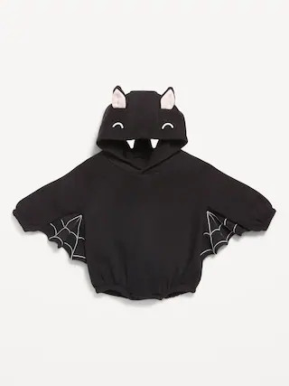 Hooded Critter Fleece One-Piece Romper for Baby | Old Navy (US)