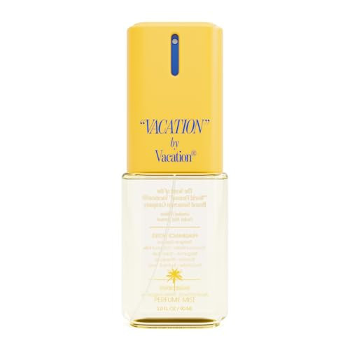 VACATION" Body Mist, Perfumed Body Spray for Women & Men, Coconut, Banana, Pool Water & Swimsuit Fabric Scent, Layer with Eau de Toilette, Beach Summer Fragrance, Travel Size 3 fl oz | Amazon (US)