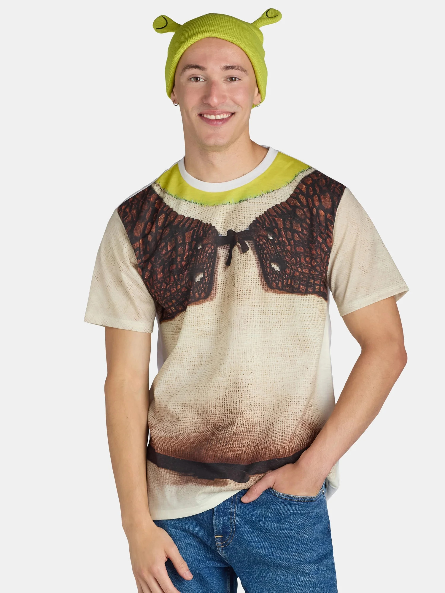 Shrek Men's Halloween Graphic Tee with Short Sleeves, Sizes XS-3XL | Walmart (US)
