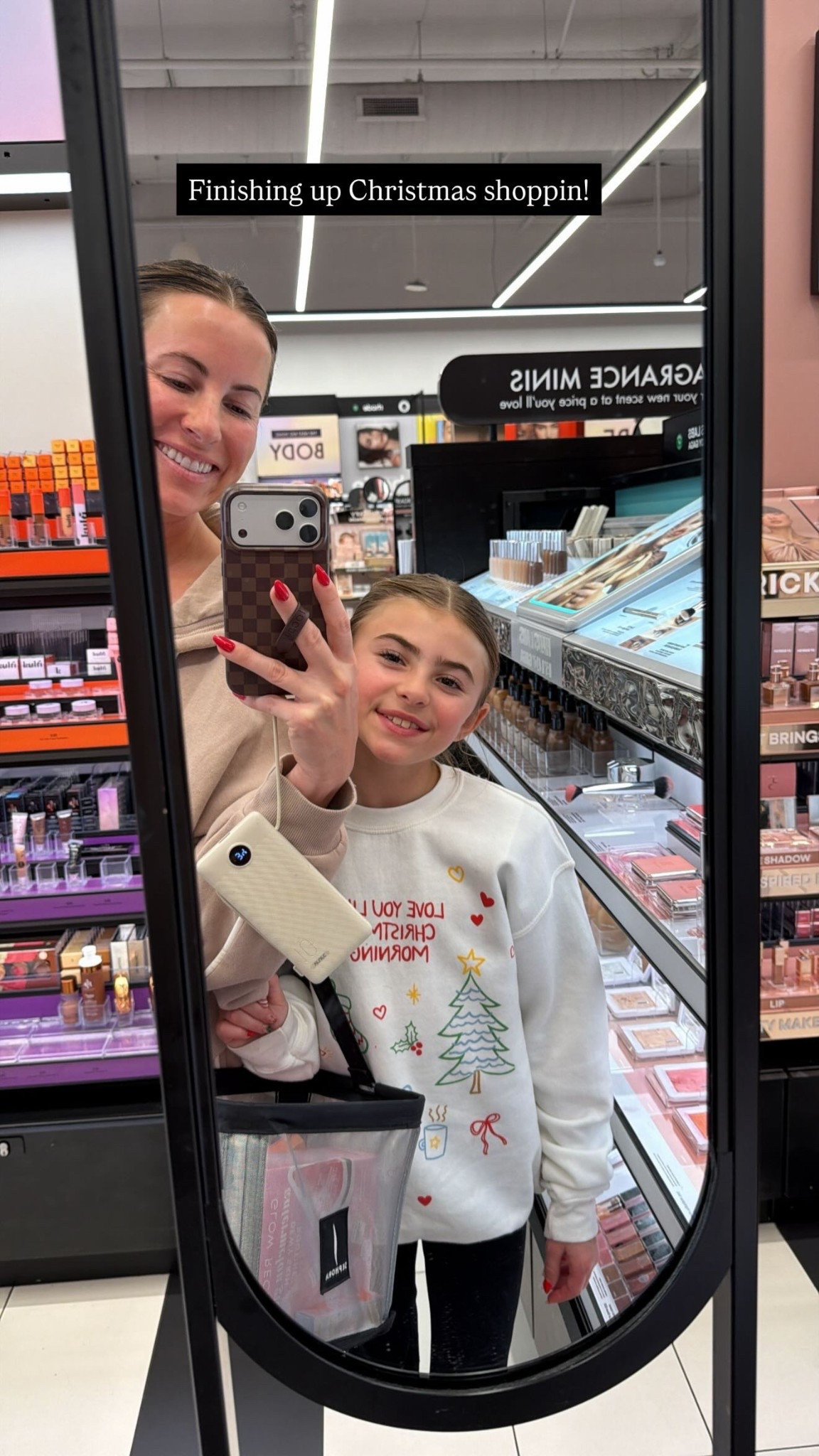 Finishing up Christmas shoppin!