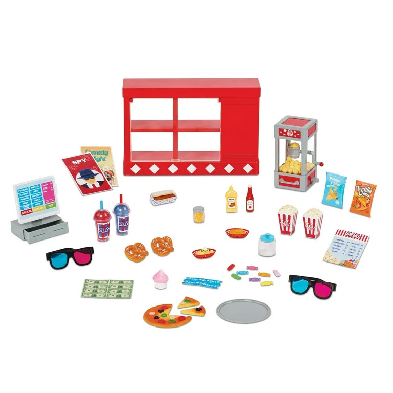 My Life As Red Movie Theater Play Set for 18 inch Dolls | Walmart (US)