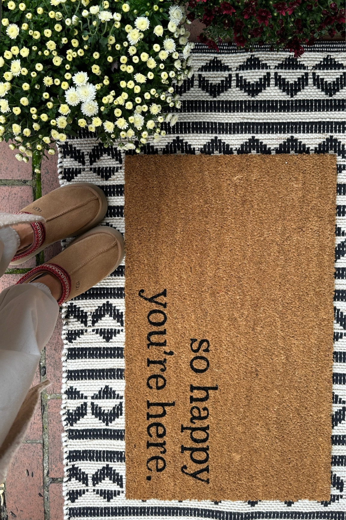 Welcome mat and rug. 

#LTKhome #LTKHoliday #LTKSeasonal