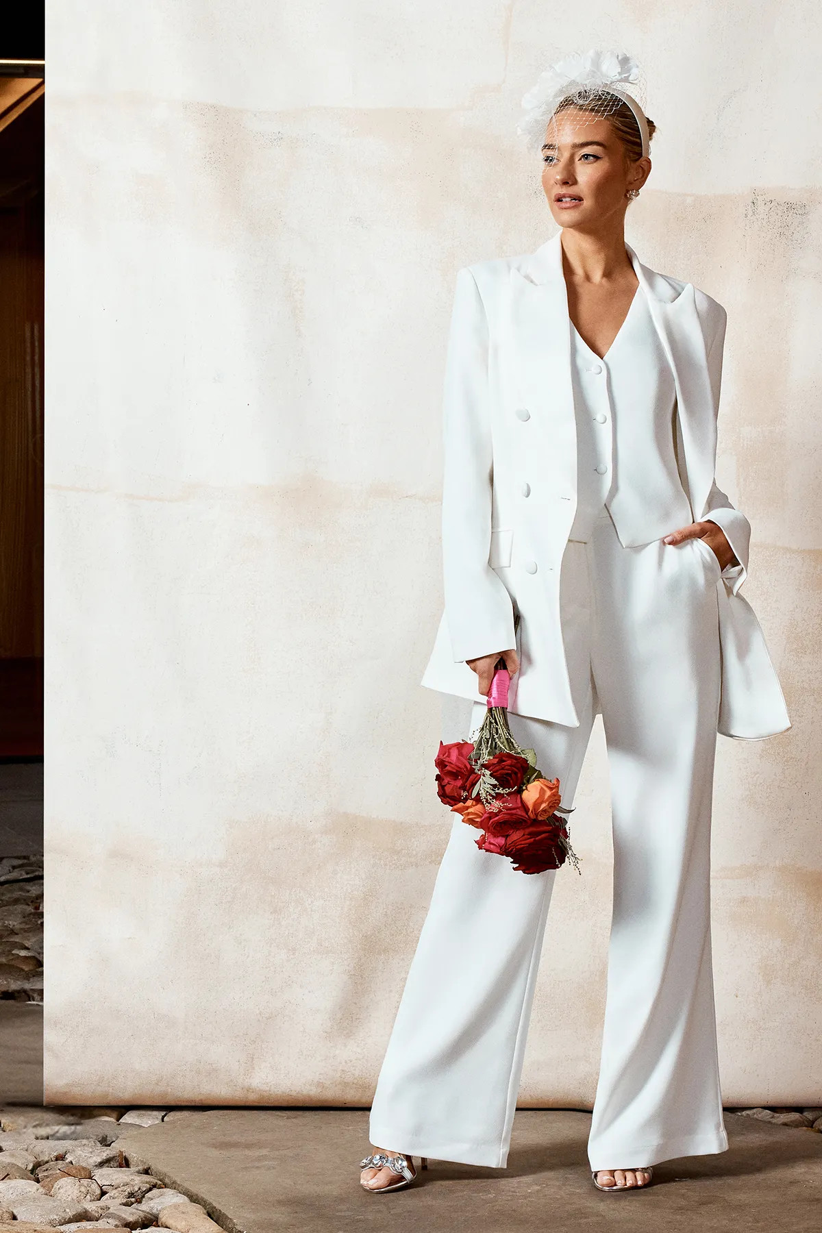 Premium Flare Bridal Trousers | Debenhams UK