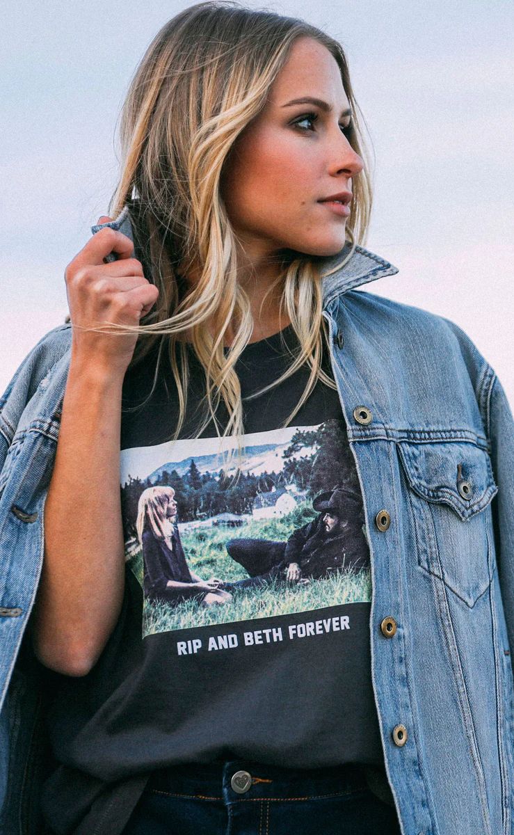 charlie southern: beth + rip t shirt | RIFFRAFF