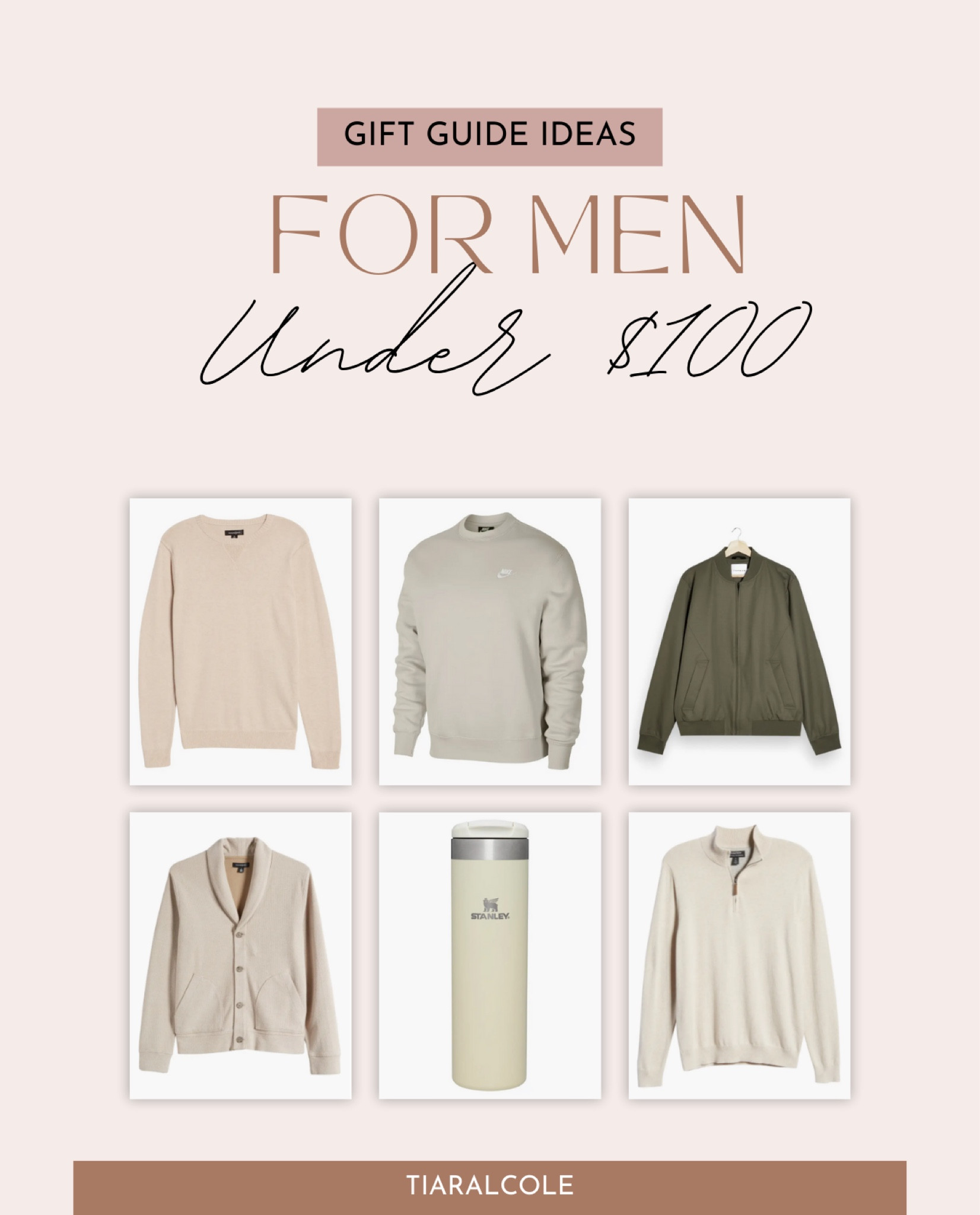 Finding the perfect gifts for the gentlemen in your life doesn't have to break the bank. #GiftGuideForHim #Under100 #GiftIdeas #HolidayGifts #BudgetFriendly #AffordableLuxury #GiftsUnder100 #StylishPresents #GiftsForMen #HolidaySeason #Jacket #Tumbler

#LTKHolidaySale #LTKfindsunder100 #LTKGiftGuide