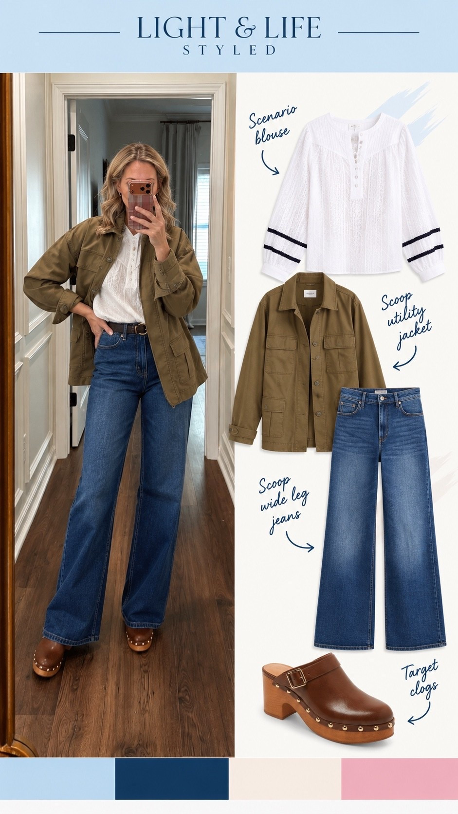 Love this scoop jacket from @Walmart wearing size XS