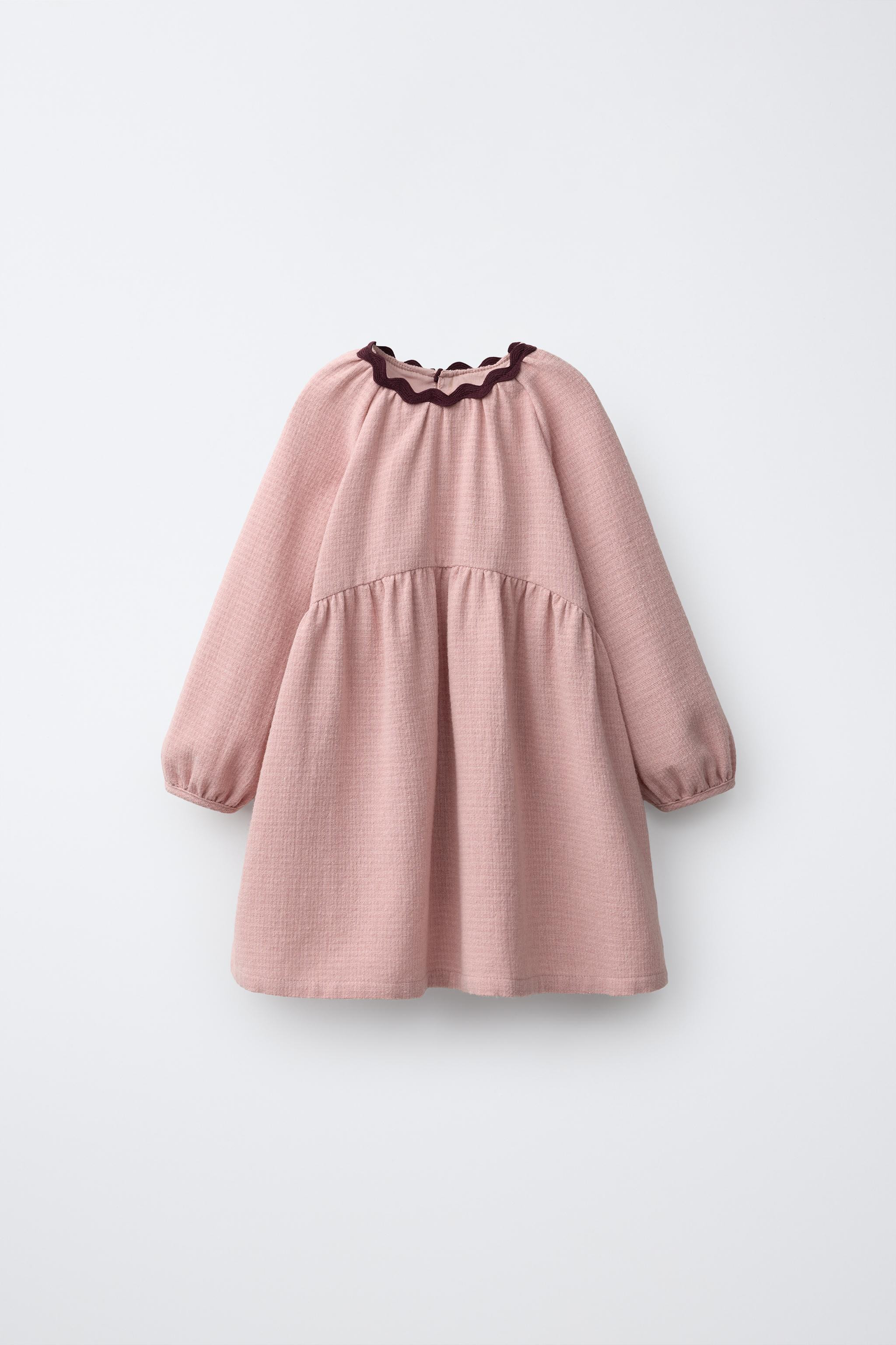 RIC-RAC TEXTURED DRESS | Zara US