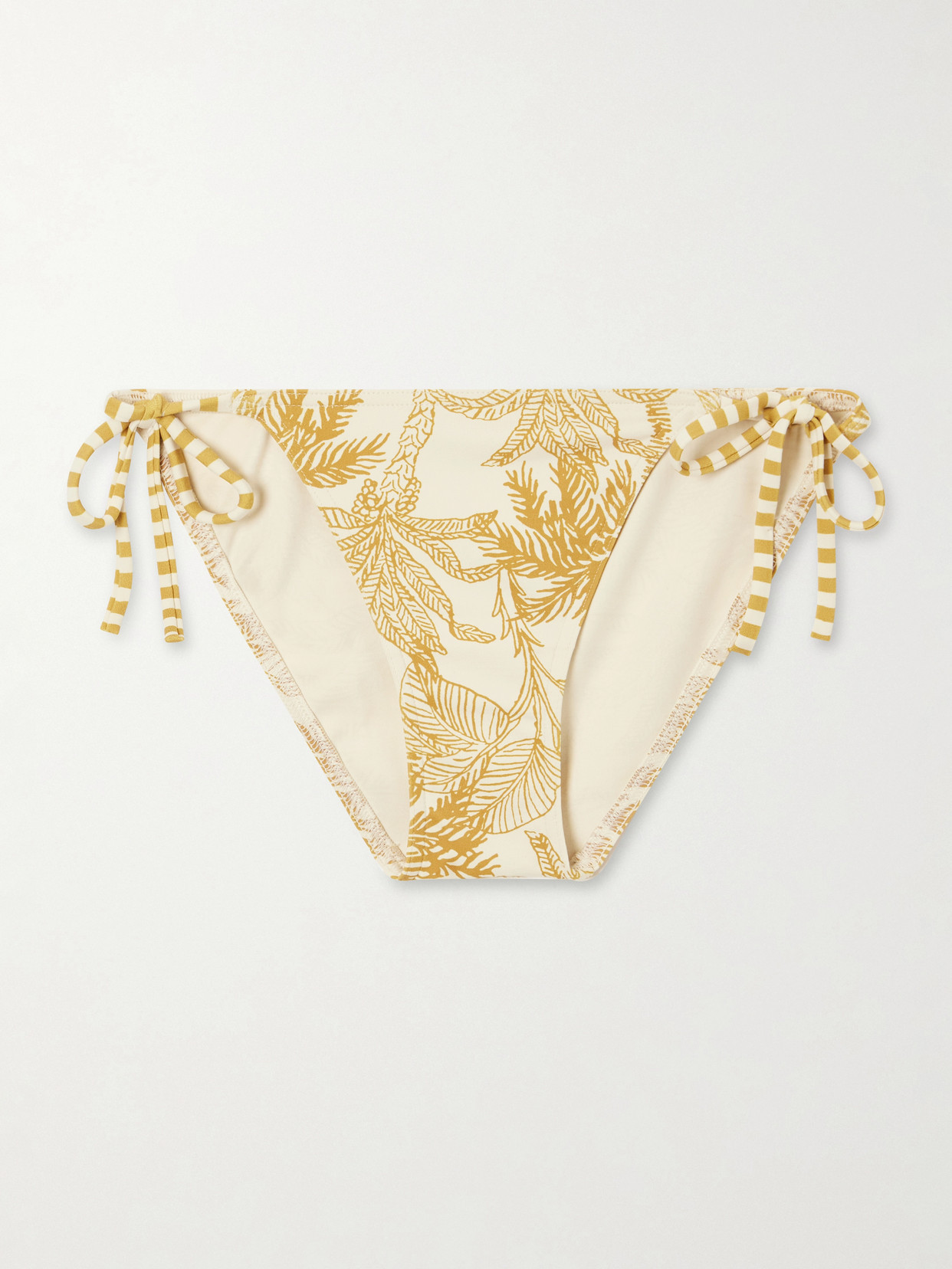 Eres - Voyage Solarium Printed Bikini Briefs - Yellow | NET-A-PORTER (US)