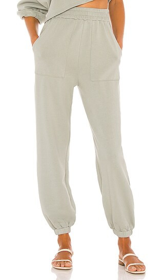 Pocket Jogger in Sage Green | Revolve Clothing (Global)