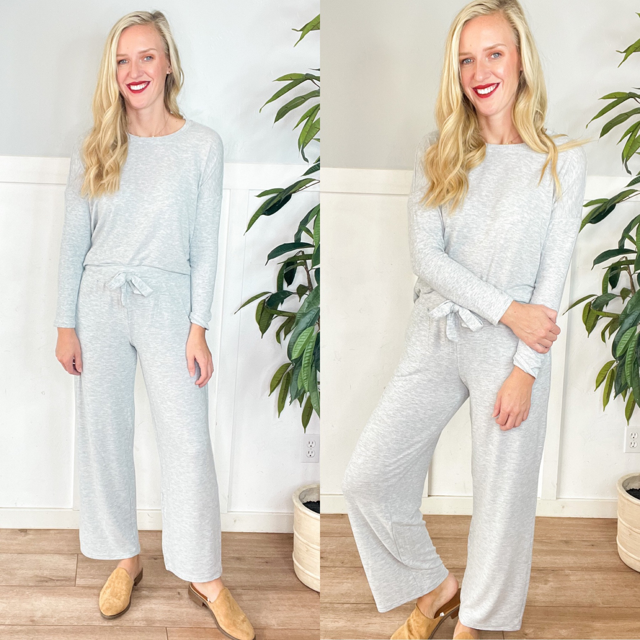 New soft lounge set at Walmart! Runs tts, I’m wearing a size small 

#LTKunder50 #LTKstyletip #LTKSeasonal