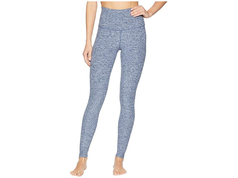 Beyond Yoga Spacedye Take Me Higher Long Leggings (White/Outlaw Navy) Women's Casual Pants | Zappos