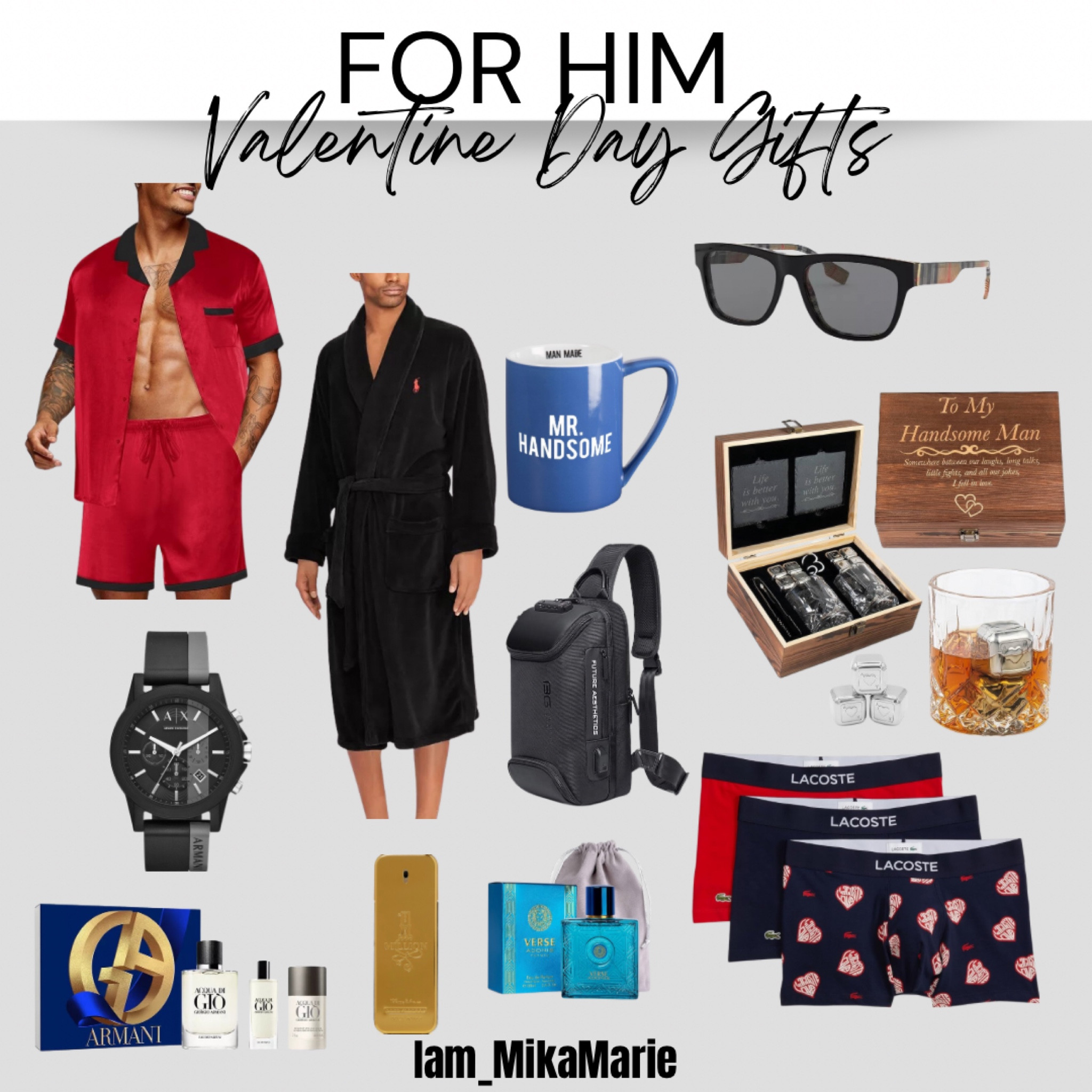 Valentines Day gifts for Him!

#Valentinesgiftsforhim #MensValentinesdaygiftideas  #LTKmen

#LTKSeasonal #LTKmidsize #LTKGiftGuide
