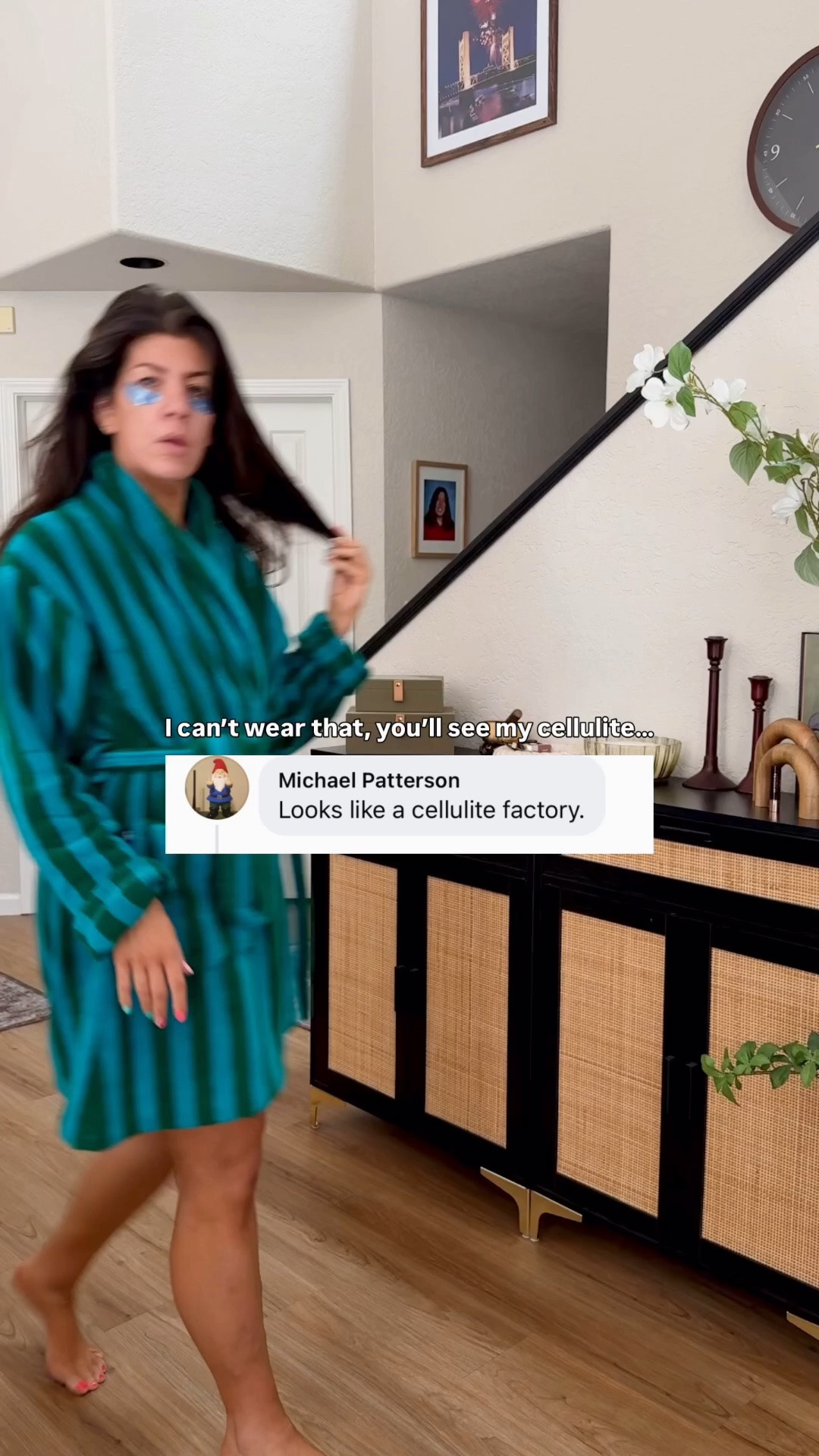 What I wore: in a medium satin dress, large robe

#LTKSaleAlert #LTKMidsize #LTKWorkwear