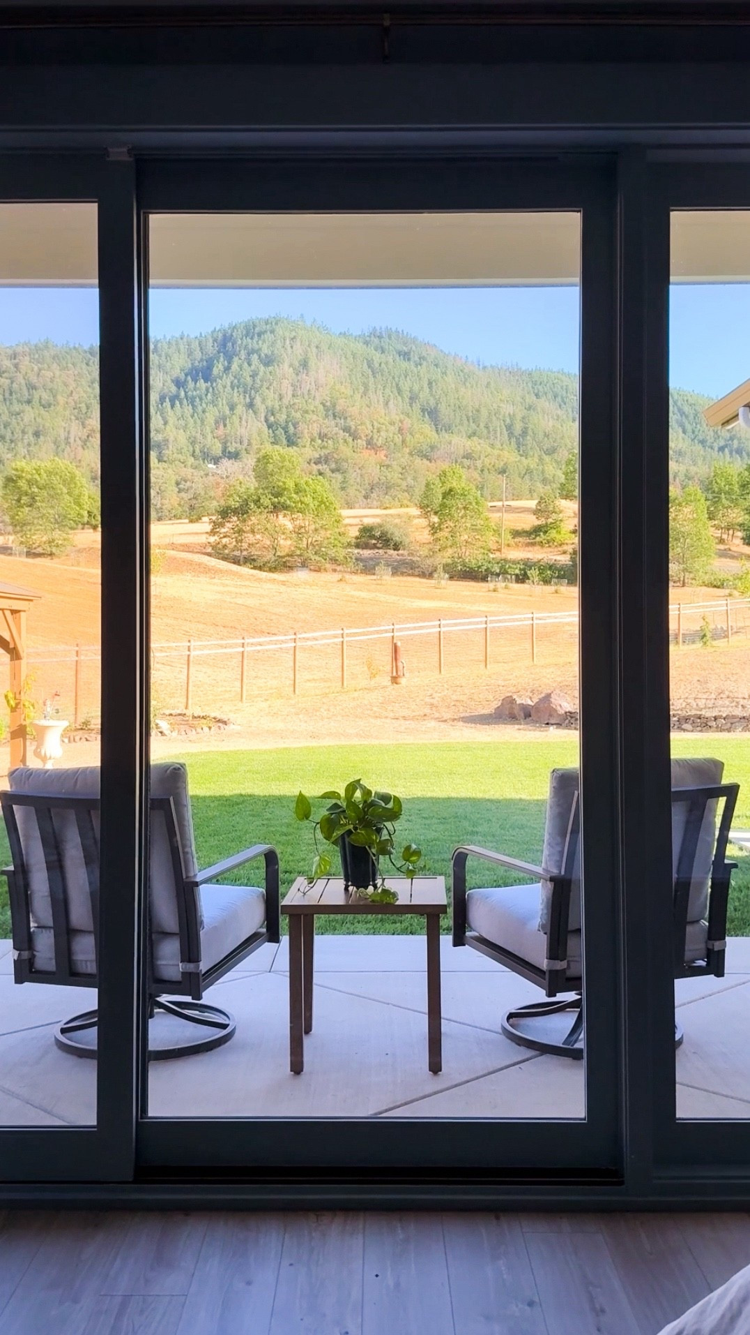 Bedroom views 😍 having these swivel rocker chairs just outside our bedroom slider has been such a luxury! We love them so much! Morning coffee just feels a little more intentional out there! 

#LTKmorningroutine #LTKSpringSale #LTKHome