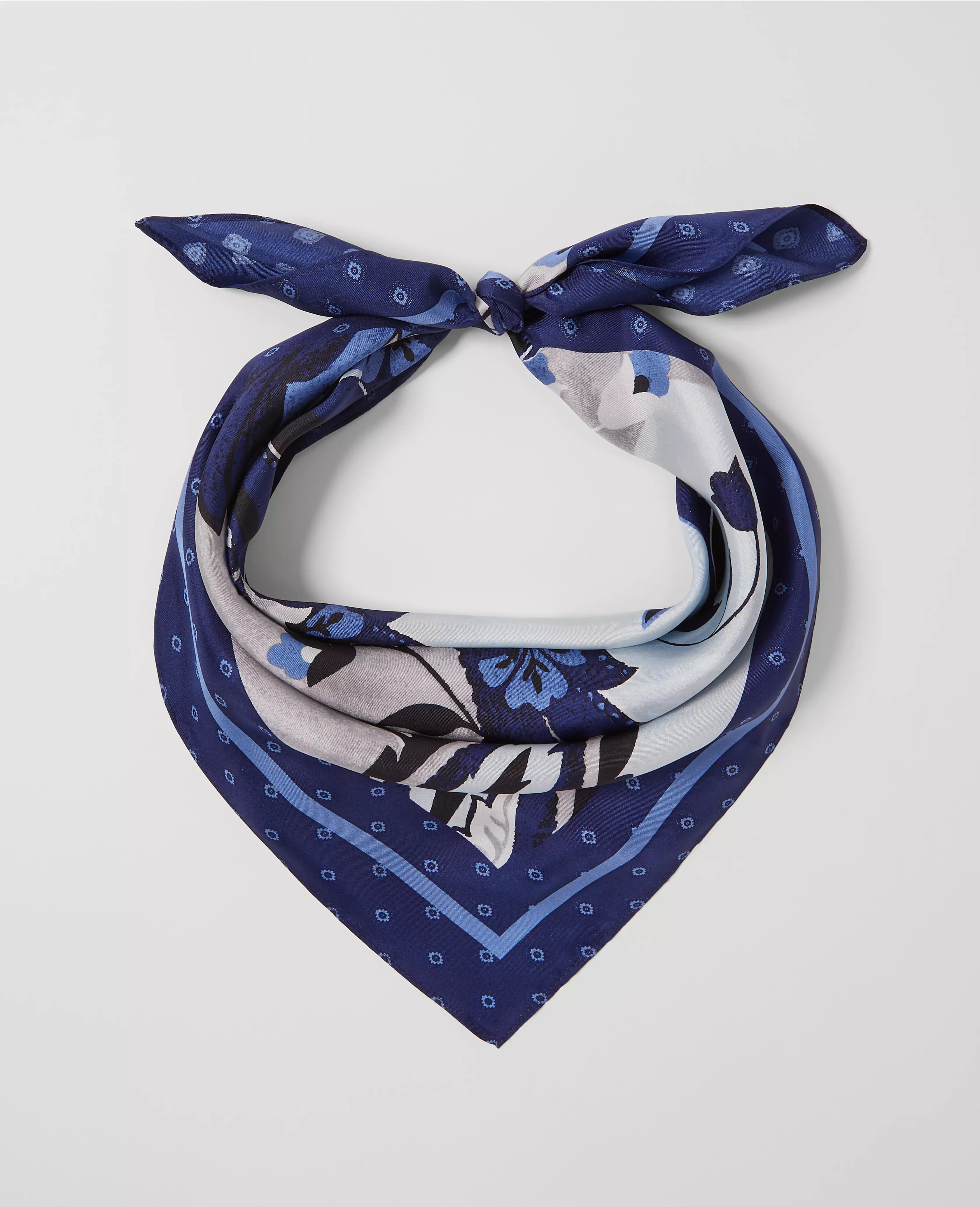 Paisley Silk Little Scarf | Ann Taylor