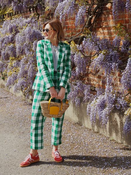 Spring suit
Check suit
Linen suit
Boden
Green check

#LTKmidsize #LTKeurope