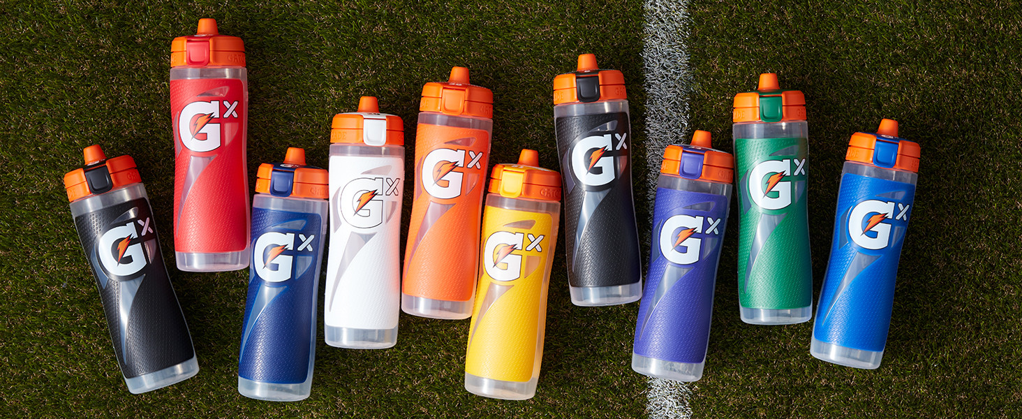 Gatorade Gx Hydration System, Non-Slip Gx Squeeze Bottles Or Gx Sports Drink Concentrate Pods | Amazon (US)