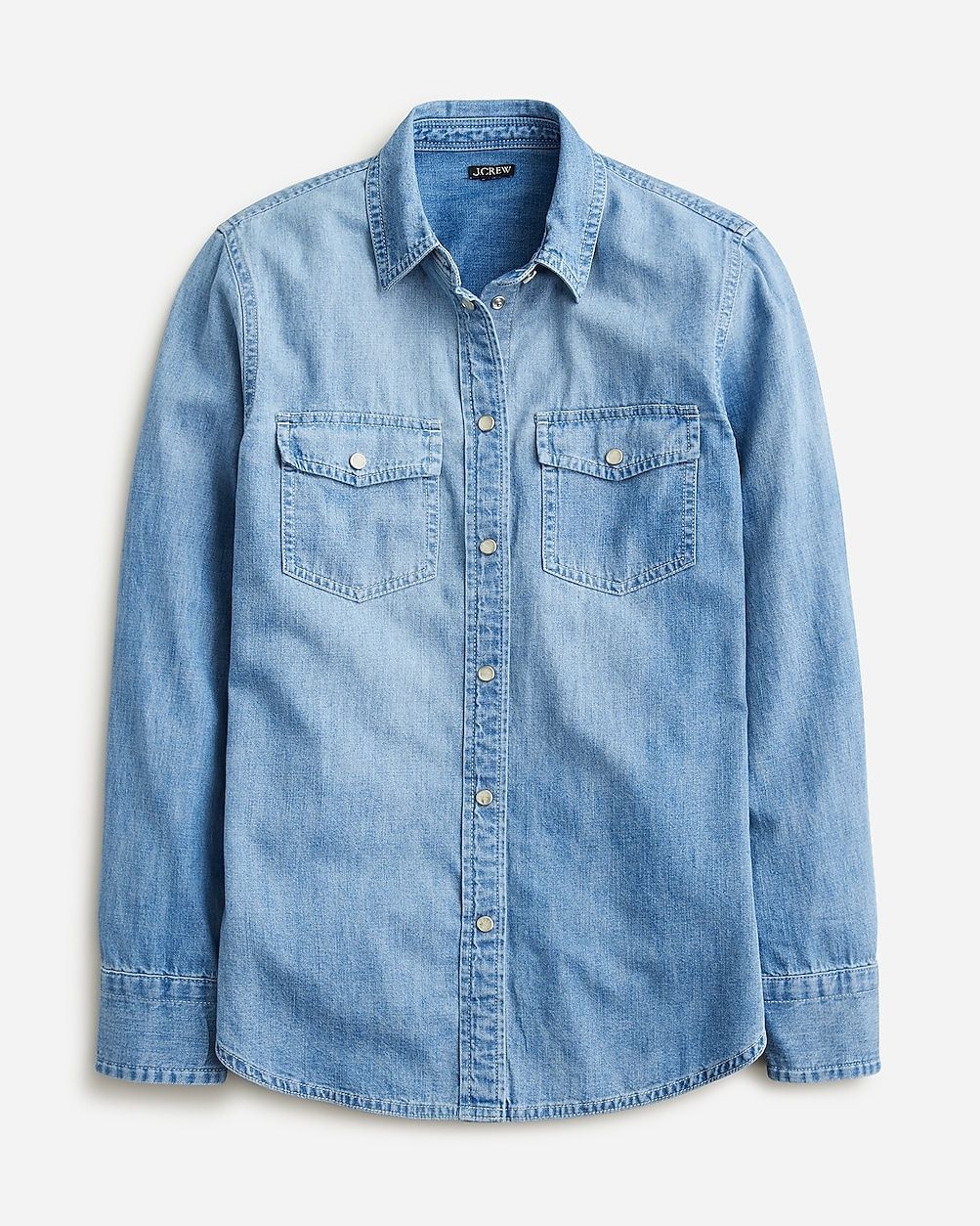 Wren slim western chambray shirt in Callie wash | J.Crew US