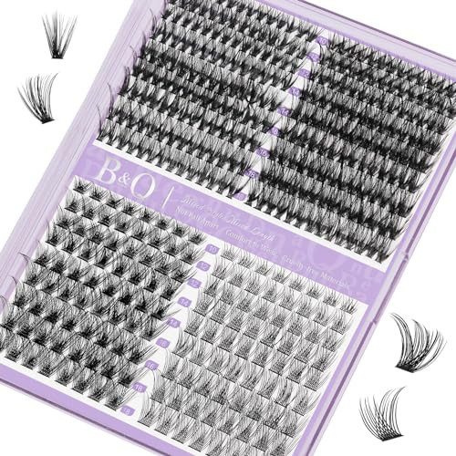 B&Q Lash Clusters MIX 4 Styles 10-18MIX 396 Individual Lashes DIY Eyelashes Extension 10-18 Mix Eyelash Clusters 3D Fluffy Cluster Lashes Extension DIY at Home(DP01,10-18MIX) | Amazon (US)