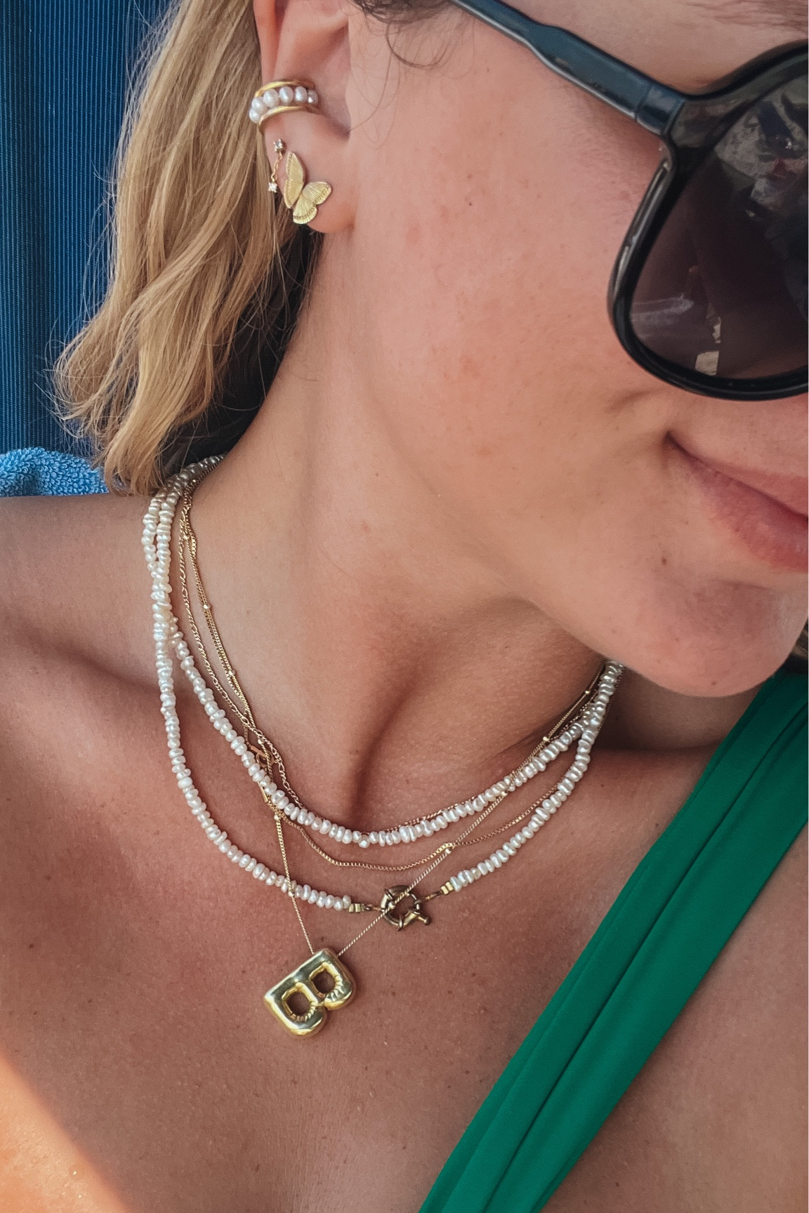 favorite ear stack matched with my favorite necklace stack! Love wearing this to dress up a casual outfit or with a bikini on the beach!

#LTKstyletip #LTKfindsunder50