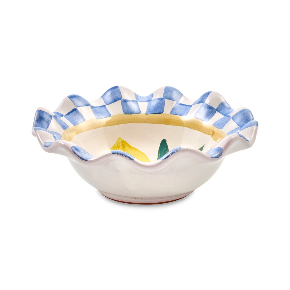 Cheese Gal Fluted Dip Bowl | MacKenzie-Childs