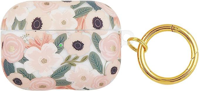 Rifle Paper Co. Airpods Pro Case Cover with Keychain [Wireless Charging Compatible] [Visible LED]... | Amazon (US)