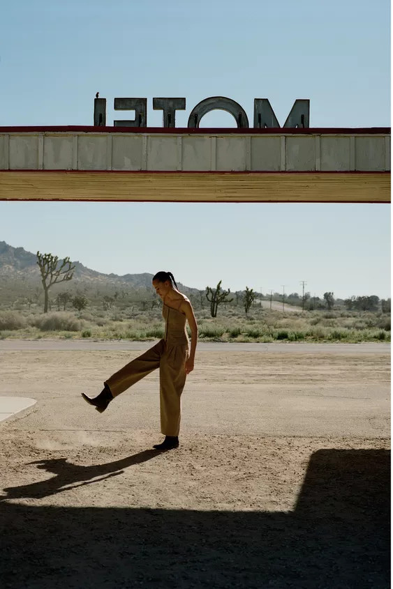 Z1975 DENIM STRAPPY TOP | Zara UK