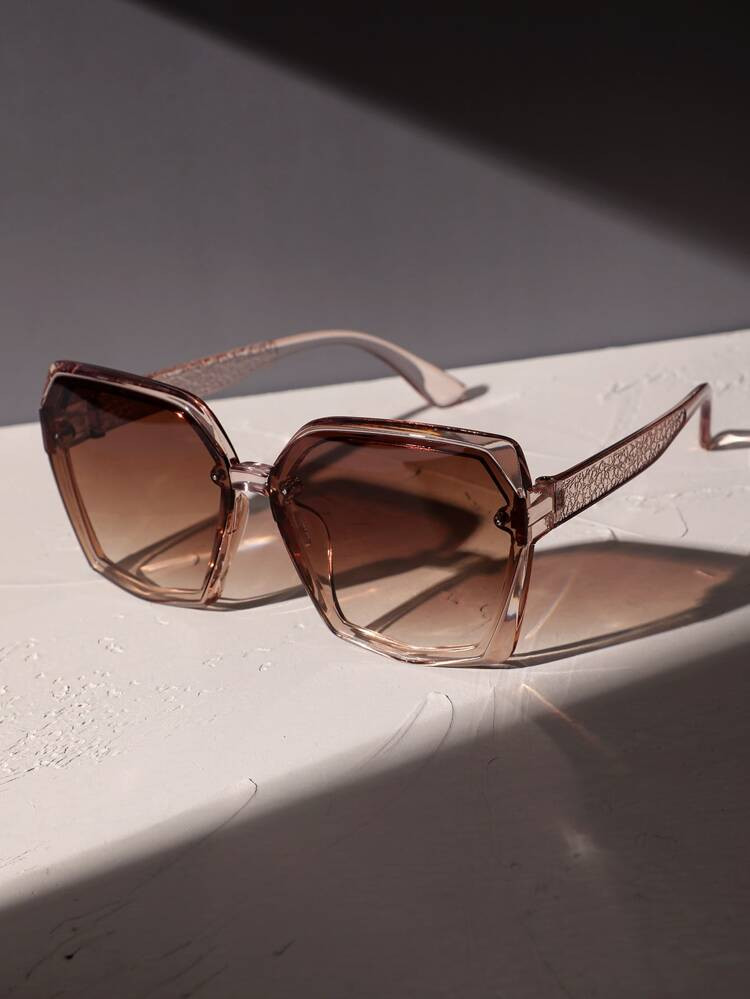 Oversized Frame Sunglasses | SHEIN