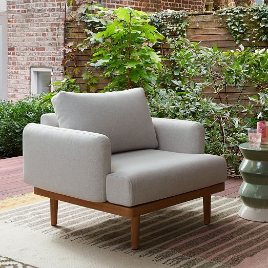 Halden Outdoor Lounge Chair | West Elm (US)
